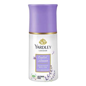 Yardley Déodorant | Déodorant corporel Roll-On pour femmes | Protection active contre la transpiration de 48 heures | Sans alcool | 50ml - Product Image 4