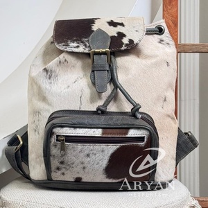 New Premium Quality Office Travel <b>Backpack</b> for Men Custom Luxury Genuine Cowhide Leather Casual Minimalism Drawstring <b>Backpacks</b> - Product Image 1