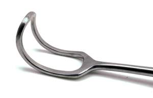 10 Pcs 8.75 \ "Manuel Vert Thyroïde Rétracteurs En Acier Inoxydable Chirurgical Médical Vétérinaire Instruments - Product Image 3