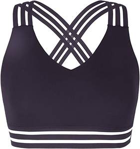 Sujetador Deportivo de Yoga para Mujer de Alta Calidad al por Mayor, con Tela Transpirable Ecológica, Soporte Medio, Tallas y Colores Personalizables - Product Image 4