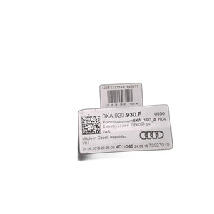 Pannello Strumenti AUDI A1 Sportback (8XF) 8XA920930F (14>18) - Product Image 4