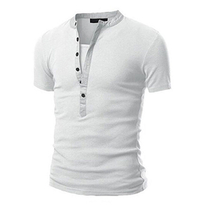 Camiseta de Verano 2025 para Hombre, de Poliéster/Algodón, Transpirable, de Secado Rápido, Informal, de Manga Corta, de Alta Calidad, para Ropa Urbana - Product Image 5