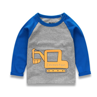 Ensemble de vêtements d'été pour bébé garçon, t-shirts et shorts imprimés décontractés, 100% coton tricoté, finition douce en silicone gris