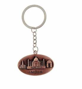 Llavero de Metal de Recuerdo Turístico Hecho a Mano, Diseño Tradicional, Llavero de Metal de Recuerdo de la India, Proveedor al Mejor Precio - Product Image 1