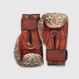 ถุงมือชกมวยหนัง PU มาใหม่พร้อมสายรัดสำหรับใส่ฝึกซ้อมกีฬา - Product Image 2