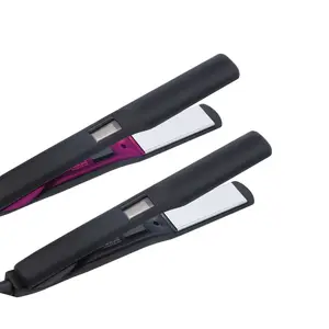 Alta qualidade private label flat iron nano titanium alisador de cabelo profissional 450 graus ferros planos fornecedores curling ferros