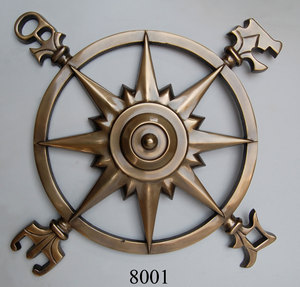 Brújula de barco de latón antiguo exclusivo, modelo marino de Rosa Náutica de aluminio hecho a mano, aplicación para artesanía a bajo precio - Product Image 5