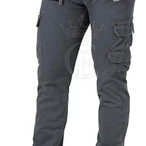 Pantalones Cargo informales rectos hechos en Pakistán para hombre, de secado rápido, transpirables, ecológicos, 100% de algodón, tamaño personalizado, diseño ligero - Product Image 5