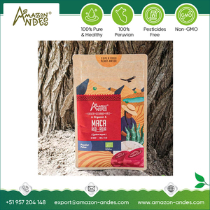 Polvo gelatinizado rojo puro y orgánico de origen peruano 100% para batidos y batidos a bajo precio - Product Image 2