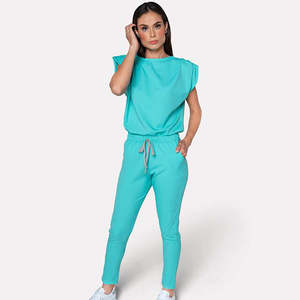 Vêtements médicaux pour infirmières, en gros, nouveaux modèles, haute qualité, femmes, OEM, manches courtes, unisexe, hôpital, respirant, séchage rapide - Product Image 4
