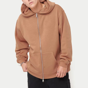 Factory New Men's Oversized Hoodie High Plus Size Drawstring <b>Plain</b> <b>Sweatshirt</b> Pullover Custom Sportswear Basics for Winter - Product Image 1