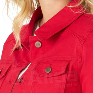 Chaqueta vaquera para mujer adulta de alta calidad Chaqueta vaquera para mujer MOQ bajo Chaqueta vaquera para mujer recién llegada - Product Image 3