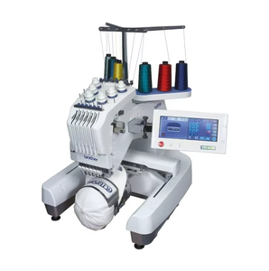 Nouvelle machine à coudre industrielle informatisée à point droit et surjeteuse avec fonctions de broderie - Product Image 1