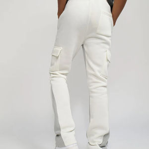 Pantalons de survêtement en coton pour hommes, pantalons de survêtement pour hommes printemps et automne, pantalons amples à petit pied, pantalons décontractés printemps et pantalons pour hommes - Product Image 4