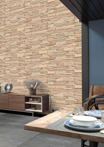 Designs muraux architecturaux à profondeur profonde utilisant des carreaux d'élévation à haute profondeur mats de 300x600 mm - Product Image 3