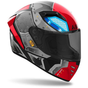 Casco de Motocicleta Integral Termoplástico AIROH Connor HRT Talla XL con Intercomunicador Bluetooth, Nuevo - Product Image 2