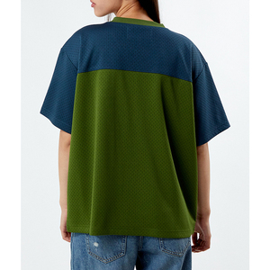 Maillot d'entraînement en maille de polyester 100% respirant avec logo personnalisé du fabricant pour unisexe confortable pour une utilisation estivale - Product Image 3