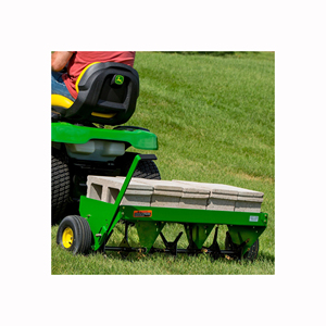 Accesorio de aireación para tractor de uso pesado para perforación de césped, suelo y campos de hierba con sistema de elevación hidráulico y acero duradero - Product Image 6