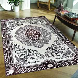 Vintage Design Printed <b>Rug</b> - Floral Moroccan Turkish Area <b>Rug</b>,<b>Chenille</b> <b>Rug</b> - Product Image 2