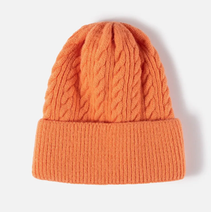 Promotion en gros, logo brodé 3D, bonnet en tricot ajustable en acrylique jacquard chaud et solide pour l'hiver, design de créateur - Product Image 1