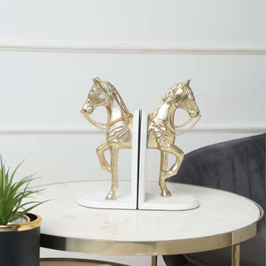 Sujetalibros de caballo de aluminio de último diseño - Product Image 1