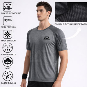 Maillot de pickleball en coton personnalisé pour équipes sportives, manches courtes, prix de gros usine, coupe confortable, léger - Product Image 3