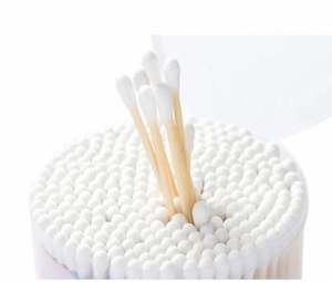 Nouveauté : Coton-tiges en bambou double tête de haute qualité, lisses et élégants, pour usage clinique, vente en gros OEM, 100 bâtonnets, prix promotionnel - Product Image 3