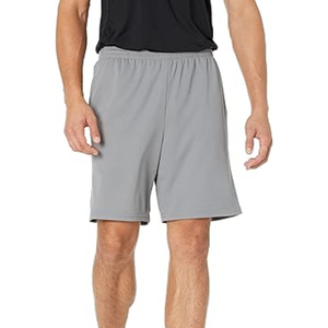 Pantalones cortos para correr de secado rápido, ligeros, de Color gris, para entrenamiento, transpirables, elásticos, con cordón, para correr, pantalones cortos para correr de verano - Product Image 1