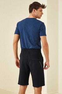 กางเกงขาสั้นผ้าคอตตอนสำหรับผู้ชาย XS ห้าจุดสำหรับฤดูร้อนเสื้อผ้าแนวสตรีทเป็นมิตรกับสิ่งแวดล้อมพร้อมของตกแต่งซักแล้ว - Product Image 3