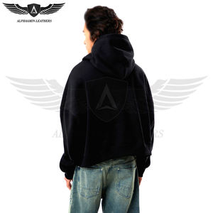 Bon Fournisseur OEM ODM Service Entièrement Personnalisé Adulte Porter Extérieur Conception Unique Respirant Nouveau Style Puff Impression Hoodies - Product Image 3