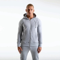 Sudaderas con capucha con cremallera bordadas de la mejor calidad, de corte holgado, para otoño, estilo urbano, al por mayor, para gimnasio y entrenamiento, duraderas, antiencogimiento, de forro polar deportivo de alta calidad