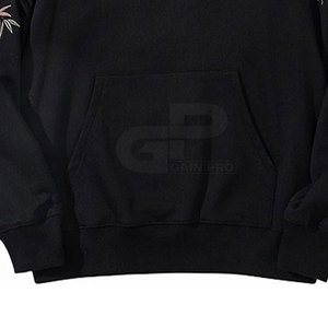 Sweat-shirt à capuche oversize élégant pour hommes, streetwear décontracté, sweat-shirt personnalisé pour l'automne et l'hiver - Product Image 2