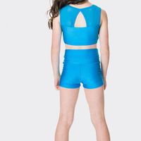 Conjunto de Yoga Ecológico Ajustado y Transpirable para Gimnasio y Fitness: Sujetador Deportivo, Leggings Cortos Acampanados Sin Costuras, Conjuntos de Yoga Personalizables