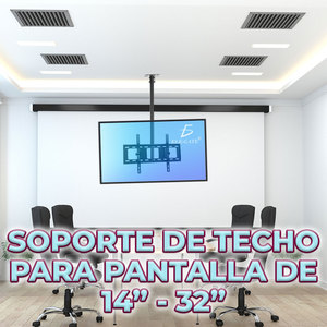 Supporto da Parete per TV Inclinabile e Orientabile 32-70 Pollici, Staffa Girevole in Acciaio con Imballaggio in Scatola - Product Image 1