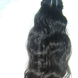 Vente en gros d'extensions de cheveux brésiliens bruts 100% bruts non transformés en vrac cheveux étirés simples sans perte Waft parfait - Product Image 2