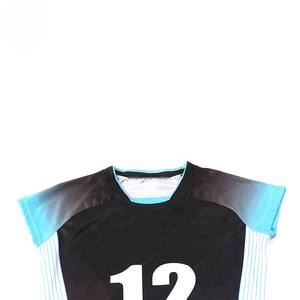 Uniformes de Voleibol con Diseño de Logotipo Personalizado, Secado Rápido, Transpirables, Cómodos, Impresión por Sublimación Profesional, 100% Poliéster para Hombre - Product Image 5