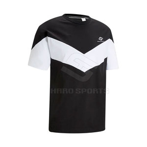 เสื้อยืดผู้ชายทรงโอเวอร์ไซส์ คุณภาพสูง ระบายอากาศได้ดี เป็นมิตรกับสิ่งแวดล้อม แขนสั้น คอกลม ไซส์ใหญ่ ผลิตจากโพลีเอสเตอร์/คอตตอน - Product Image 3