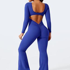 Leggings OEM bas à quantité minimale de commande à vendre Top Ladies Casual Wear Pants Leggings confortables de yoga pour femmes côtelées téléchargés par Dress Sports - Product Image 4