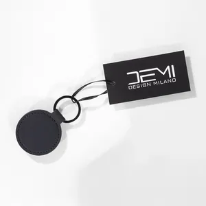 Customized Promotional Soft PU Round <b>Keychains</b> - Product Image 3