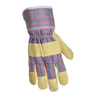 Gants de travail de haute qualité à prix bon marché Matériau durable en cuir Gants de travail de sécurité - Product Image 3
