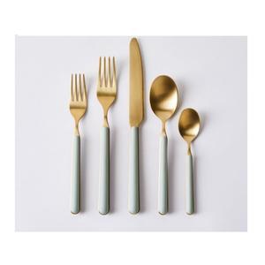 Set de couverts en métal très durable avec poignées polies épaisses, idéal pour une utilisation quotidienne, une cuisine domestique ou un restaurant - Product Image 2