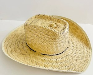 Custom Summer Lifeguard <b>Straw</b> <b>Hat</b> Panama Design <b>for</b> Women and <b>Men</b> of All Ages Durable Vietnamese Material <b>for</b> Travel Business - Product Image 2