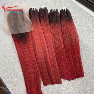 PRODUIT VENDEUR CHAUD Couleur Os Droite Ombre Couleurs 12 Pouces Extension de Cheveux Humains Super Double Trame - Product Image 6