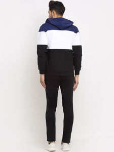 ชุดวอร์มมีฮู้ดสำหรับผู้ชาย, ชุดวอร์มผ้าฝ้ายมีซิปปรับแต่งได้สำหรับฤดูใบไม้ร่วงฤดูหนาว - Product Image 4