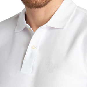 OEM personalizado hombres Polos algodón piqué tela patrón impreso Golf ropa que absorbe la humedad Polo camiseta para hombres - Product Image 6