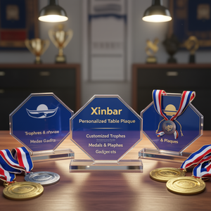 Xinobar Personalized Table Plaque Customized <b>Trophies</b> Medals & Plaques Gadgets - Product Image 3