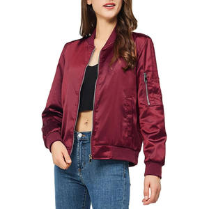 Ropa unisex de invierno con diseño personalizado, chaqueta de satén de algodón para mujer, ropa de calle transpirable, chaquetas para hombre y mujer - Product Image 1