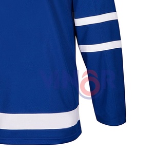 Jersey de Hockey sobre Hielo Bordado Personalizado al por Mayor, Jersey de Hockey 100% Poliéster para Equipo Masculino, Nombre del Equipo, Jersey de Hockey sobre Hielo Económico - Product Image 4