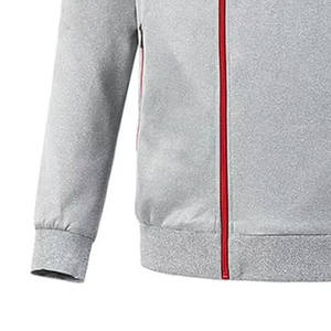 Chándales de poliéster para hombre, ropa de deporte informal con logotipo personalizado para entrenar en el gimnasio y trotar - Product Image 6