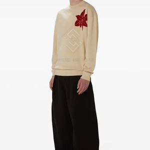 เสื้อสเวตเชิ้ตผู้ชายผ้าฟลีซเนื้อนุ่ม ใส่สบาย ทรงปกติ ระบายอากาศได้ดี เป็นมิตรต่อสิ่งแวดล้อม ผลิตในปากีสถาน คุณภาพดีเยี่ยม ขายดี - Product Image 4